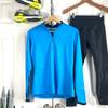 Nike Tops | Nike Quarter-Zip Running Top | Color: Black/Blue | Size: M