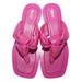 Anthropologie Shoes | Anthropologie Maeve Pink Puffy Knotted Slip-On Sandals, Size 7- Nwot | Color: Pink | Size: 7