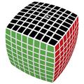 V-CUBE 8 x 8 White Pillow , Professional, Fast, and Smooth , Speed Cube , Puzzle , Fidget Toy