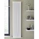 1800 High Anthracite & White Double Oval Tube Central Heating Radiators. Vertical column Double Panel Heater (White 1800 x 420 Double)