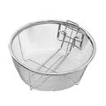 Fry Strainer Oil Skimmer Stainless Steel Frying Basket with Handle Kitchen French Fries Basket Frying Strainer Blanching Basket Frying Separator Kitchen Fried Frying (Size : 23x23cm)