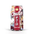 Chu Lo Peach Sour Cans 24 Pack, Japanese-Inspired Soda, Low Sugar Premium Soft Drink, Sour Fizzy Drink Peach Flavour, Vegan Friendly, Gluten Free, Made in the UK – 24 Cans x 330 ml
