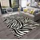 PASPRT Colorful Zebra Stripe Pattern Carpet Rug For Home Living Room Bedroom Sofa Doormat Decor Area Rug Non-Slip Floor Mat 80x120cm