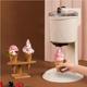 Usknxiu Ice Cream Maker Machine for Home, Portable DIY Soft Serve Ice Cream Machine, Gelato Sorbet Frozen Yoghurt Maker, Easy to operate