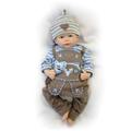 The Ashton-Drake Galleries Anton Baby Boy Collectible Doll: A So Truly Real® Lifelike Collectible Doll with Authentic German Design Lederhosen Outfit & RealTouch® Vinyl Skin by Linda Murray 18-Inches