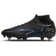 NIKE Men's Zoom Superfly 9 Acad Sg-pro Ac High, Black Chrome Hyper Royal, 7.5 UK