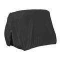 Harilla Golf Cart Cover, Waterproof Dustproof with Zipper, Sunproof Accessories Replacement Rain Cover Protection for Sports Travel, L 285cmx122cmx168cm