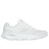 Skechers Men's GO RUN 7.0 Sneaker | Size 8.5 | White | Textile/Synthetic | Vegan | Machine Washable