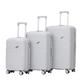 NESPIQ Business Travel Luggage Luggage Sets 3 Piece Double Spinner Wheels Suitcase with TSA Lock, 360° Silent Spinner Wheels Light Suitcase (Color : K, Size : 20+24+28 in)