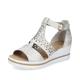 Rieker Women's Wedge Sandals 67481, Women's Sandals, Beige 60, 6.5 UK