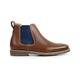 Anatomic & Co Cardoso Men's Leather Chelsea Boots - Floater Cedar Navy, 9