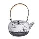 Tea Kettle Stovetop 900ML Glass Teapot Electric Heating Brewing Teapot Glass Transparent Kettle Handle Teapot Kettle Kettle