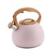 Stove Top Kettle Tea Kettle Stovetop Whistling Tea Kettle Stovetop Stainless Steel Whistling Kettle Stove Top Kettle Travel Kettle Kitchen Teapot Whistling Tea Kettle (Color : A, Size : 20 * 22.8cm)