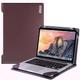 Broonel - Profile Series - Purple Leather Laptop Case - Compatible With Fusion5 14.1" T90 N4 Intel Quad Core Windows 11 Home Laptop