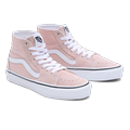 Sneaker VANS "SK8-Hi Tapered" Gr. 39, rosa Schuhe Schnürstiefeletten mit kontrastfarbenem Logo an der Ferse