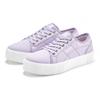 Sneaker FCUK, Damen, Gr. 41, lila (flieder), Obermaterial: 100% Textilmaterial. Futter: 100% Textilmaterial. Decksohle: 100% Textilmaterial. Laufsohle: 100% Synthetik, unifarben, casual, Schuhe, Freizeitschuh, Halbschuh mit Plateausohle VEGAN