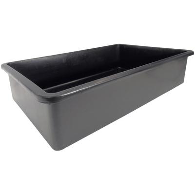 Fertigteich UBBINK "Victoria QUADRO 6", schwarz, B:86cm H:45,5cm L:128,5cm, Polyethylen (PE), Teichschalen