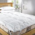 GOOSE FEATHER AND DOWN MATTRESS TOPPERS 85% FEATHER & 15% DOWN- DOUBLE BED SIZE