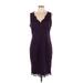 Vince Camuto Cocktail Dress: Purple Dresses - Women's Size 12