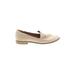 Universal Thread Flats: Slip-on Chunky Heel Work Ivory Print Shoes - Women's Size 9 - Almond Toe