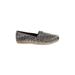 TOMS Flats: Gray Paisley Shoes - Women's Size 8