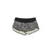 Lululemon Athletica Athletic Shorts: Gray Print Activewear - Women's Size 14