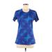 Under Armour Active T-Shirt: Blue Activewear - Women's Size Medium