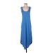 Z Supply Casual Dress - Slip dress: Blue Dresses - Women's Size Small