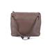 Sequoia Paris Leather Shoulder Bag: Gray Bags