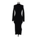 Dress Forum Casual Dress - Bodycon: Black Dresses - Women's Size Medium