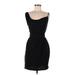 BCBGeneration Casual Dress - Bodycon: Black Solid Dresses - New - Women's Size 8