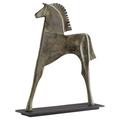 Cyan Design Etruscan 18.25" H Handmade Animals Figurine/Sculpture, Metal in Green | 22.25 H x 15.75 W x 4 D in | Wayfair 11669