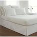 August Grove® Gwinner 14" Bed Skirt Cotton in White | 78 W x 75 D in | Wayfair ATGR1303 25802231