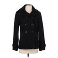 Calvin Klein Wool Coat: Black Jackets & Outerwear - Women's Size 4