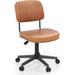 17 Stories kids Leisure Home Office Chair, Armless Pu Leather Swivel Task Chair | 34 H x 21 W x 21 D in | Wayfair 9F1F4AA9FEEC4DCB82E13C464A86F7DC