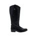 FRYE Boots: Black Solid Shoes - Women's Size 8 1/2 - Round Toe