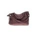 Aimee Kestenberg Leather Satchel: Burgundy Bags