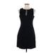 Yoana Baraschi Casual Dress - Sheath: Black Solid Dresses - Women's Size Medium