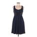 CALVIN KLEIN JEANS Casual Dress: Blue Dresses - Women's Size Medium