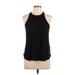 Adidas Active Tank Top: Black Activewear - Women's Size Large