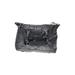 Coach Factory Leather Satchel: Black Acid Wash Print Bags