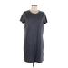 Universal Thread Casual Dress - Shift: Gray Dresses - Women's Size Medium