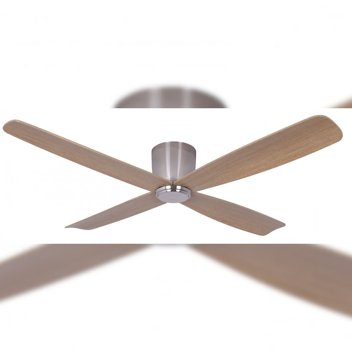 Lucci DC Deckenventilator Fraser Chrom 132 cm 132 Image