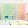 Expanding File Folders with 5 Pockets A4 Letter Sizes Accordion Folder Document Organizer Grid