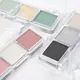 Three Color Eye Shadow Plate Cheek Red Nude Makeup Eyeshadow Natural Matte Milk Tea Lasting High