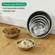 Large Capacity Dog Bowl Stainless Steel Pet Feeding Bowl Cat and Dog Food Drinking Bowl Metal