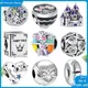 New Silver 925 Charms Beads Charm Swimming Ring Noodles Castle Fit Original Pandora Bracelet Charm