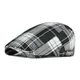 NEW Casual Beret Hat Men Herringbone Flat Caps Women British Forward Hat Black Yellow Pink Painter