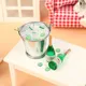 1/12 Dollhouse Beer Ice Cube Bucket Set Model Dollhouse Mini Bar Decorations Toys Dolls House