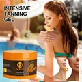 150g Intensive Tanning Gel Tanning Cream Sun Tanner Oil Self Solarium Cream Body Face Bronzer Self